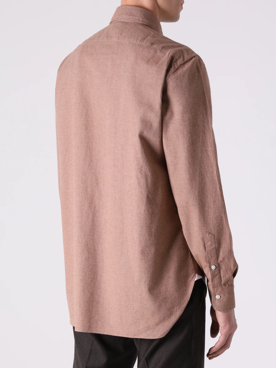

Рубашка Regular Fit хлопковая, Коричневый, L2U13P0130038.U/5