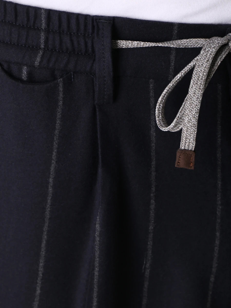 Брюки шерстяные FRADI SF.JOGGER 232WN6095 Полоска  Фото 5