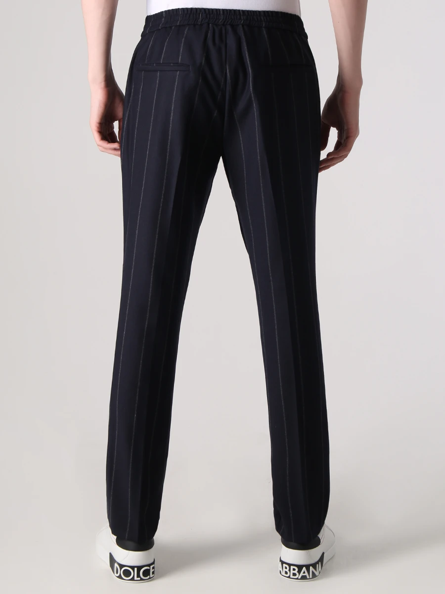 Брюки шерстяные FRADI SF.JOGGER 232WN6095 Полоска  Фото 3