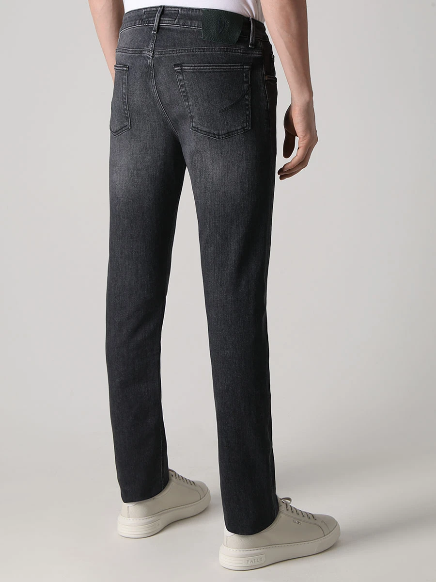 Джинсы Slim Fit хлопковые HANDPICKED RAVELLO 02705 Серый  Фото 3