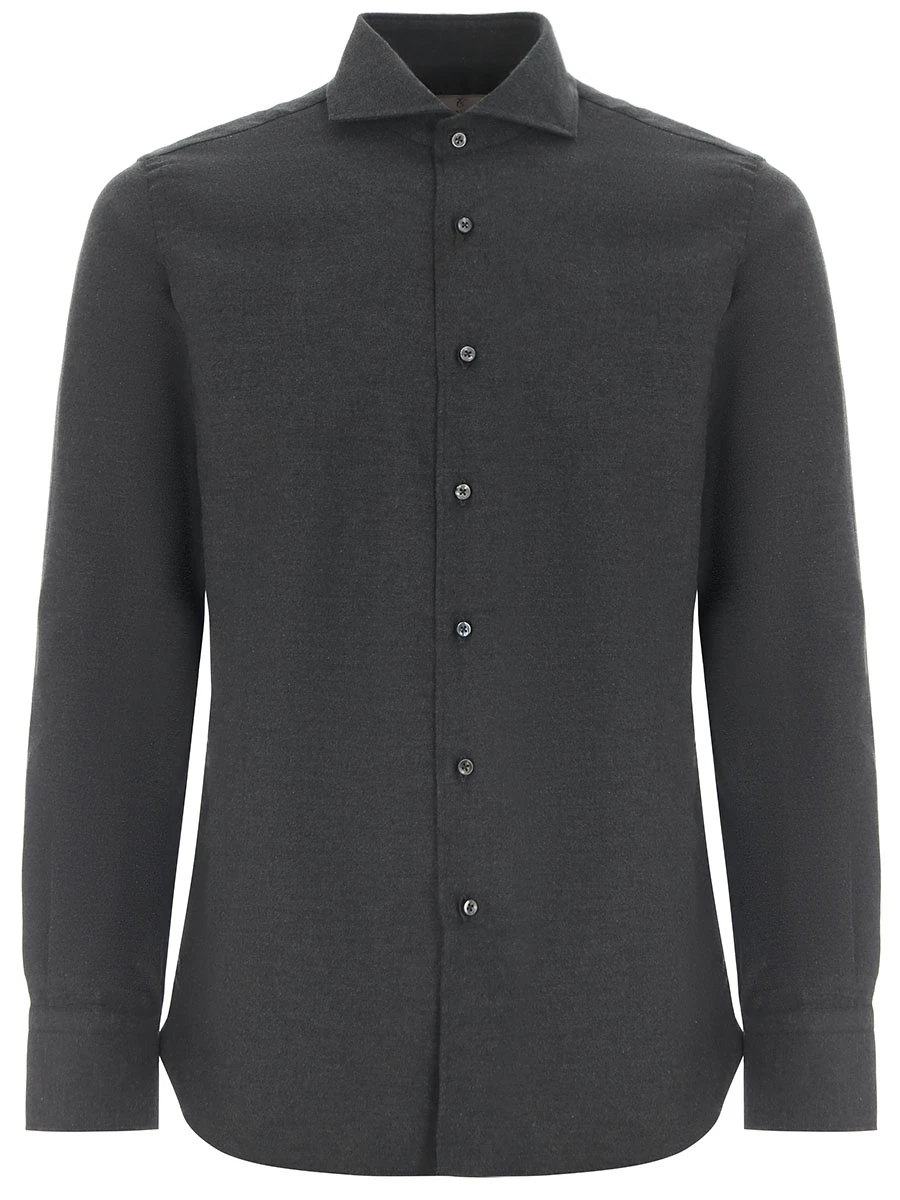 

Рубашка Regular Fit хлопковая, Серый, GX02359/112/77C5 Темнл-