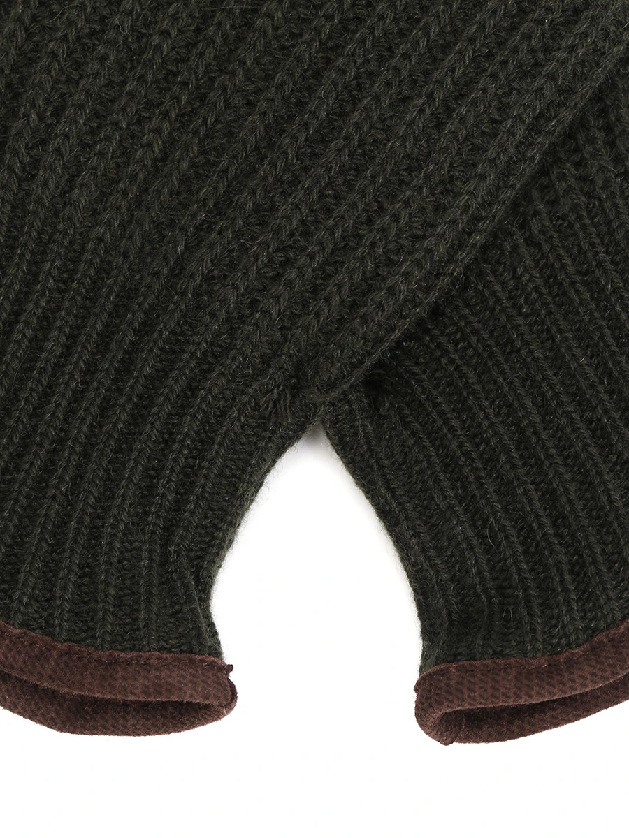 Перчатки кашемировые SVEVO 01077SA22 201606 Зеленый  Фото 3