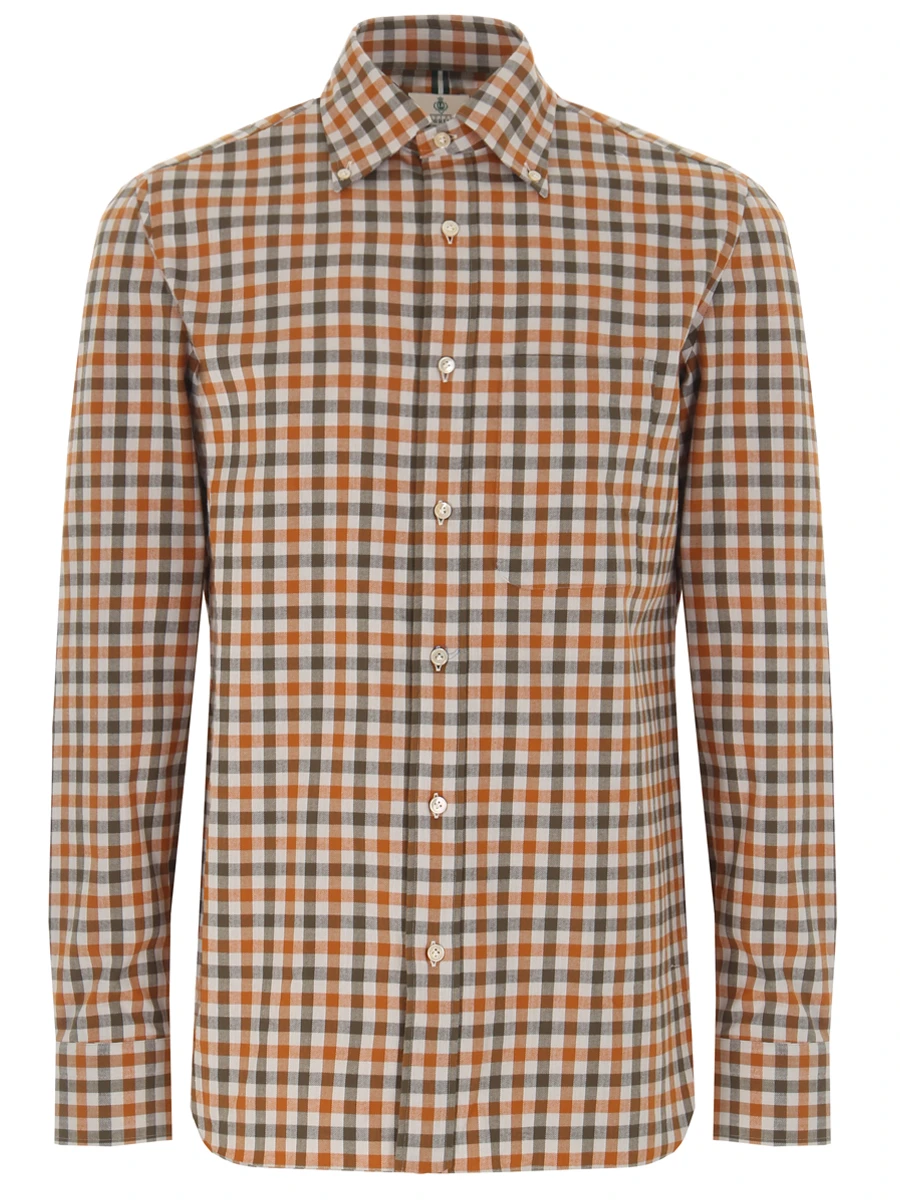 

Рубашка Regular Fit хлопковая в клетку, Клетка, SR 1354/18