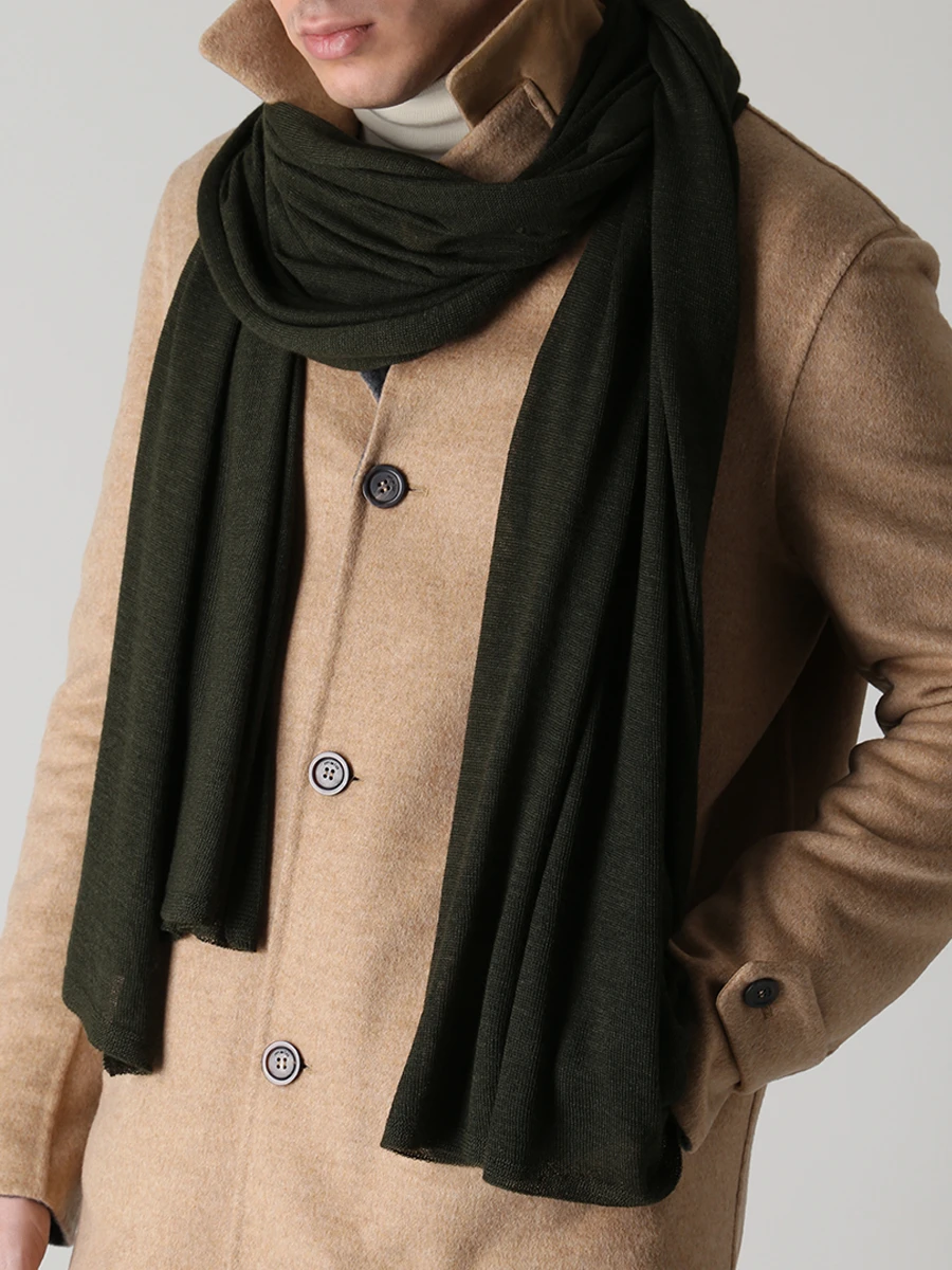 Шарф кашемировый SVEVO 06272SA22 2556 Зеленый  Фото 2