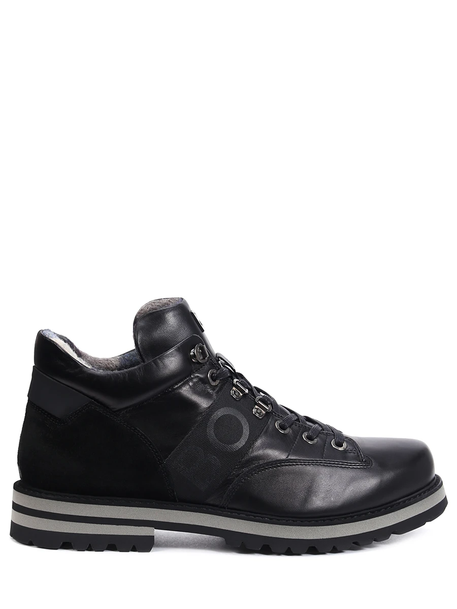 

Ботинки кожаные на байке Courchevel, Черный, 12244322_001