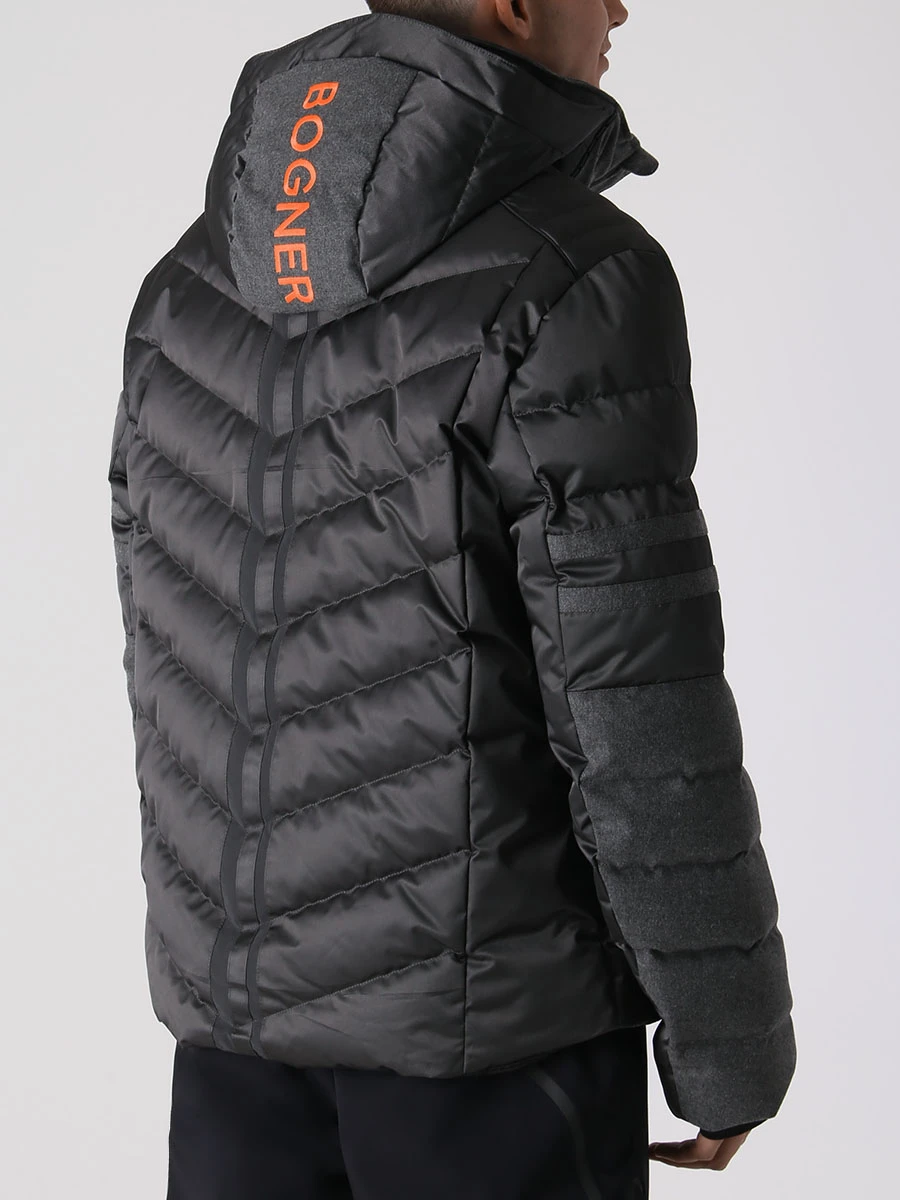 Пуховик стеганый BOGNER 31427018/021 Серый  Фото 3