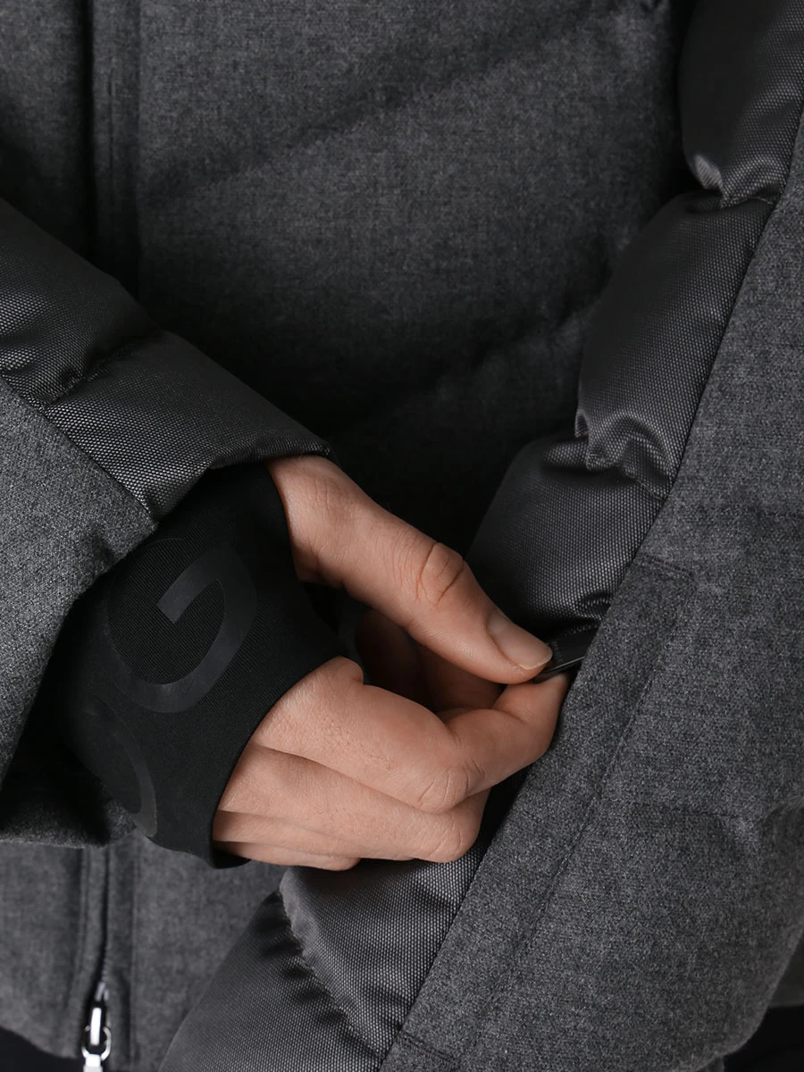 Пуховик стеганый BOGNER 31427018/021 Серый  Фото 5