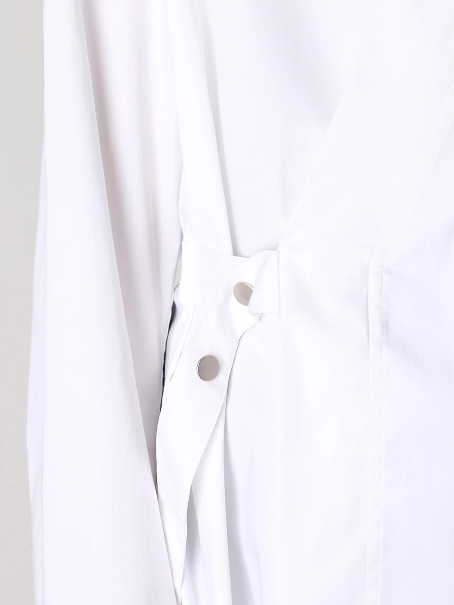 Рубашка хлопковая IANIS CHAMALIDY UB157-1235-422, размер 44, цвет белый - фото 5