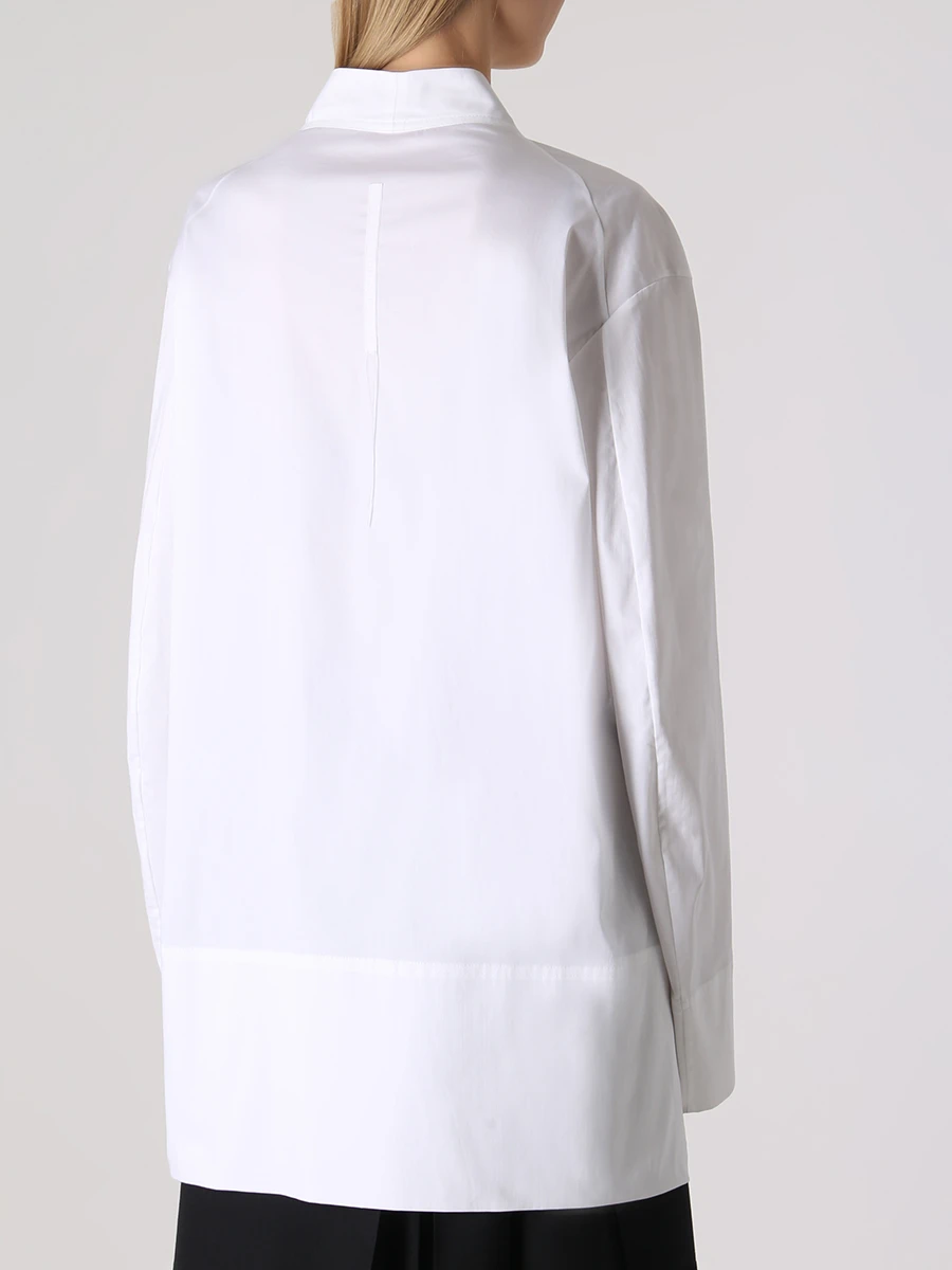 Рубашка хлопковая IANIS CHAMALIDY UB157-1235-422, размер 44, цвет белый - фото 3