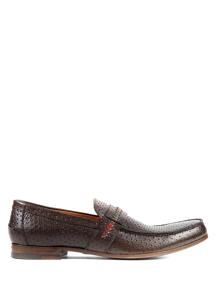 Мокасины кожаные ETRO