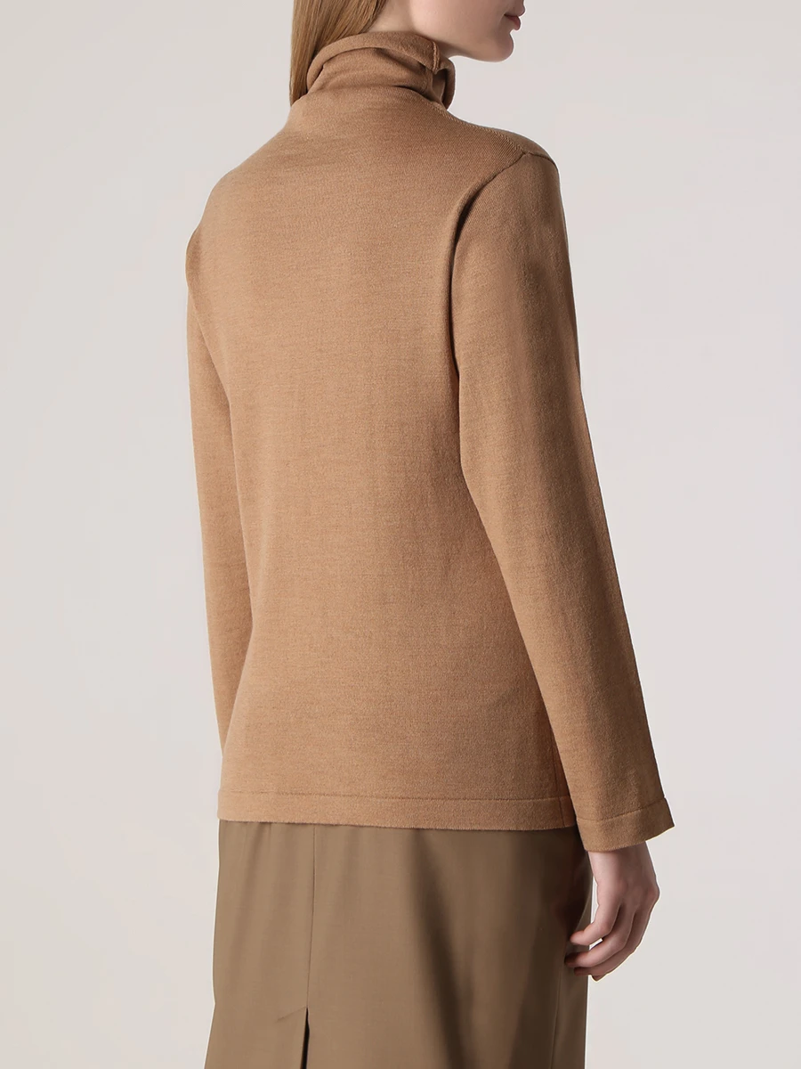 Водолазка шерстяная VICTORIA ANDREYANOVA A-FW22-1238-2 Бежевый  Фото 3