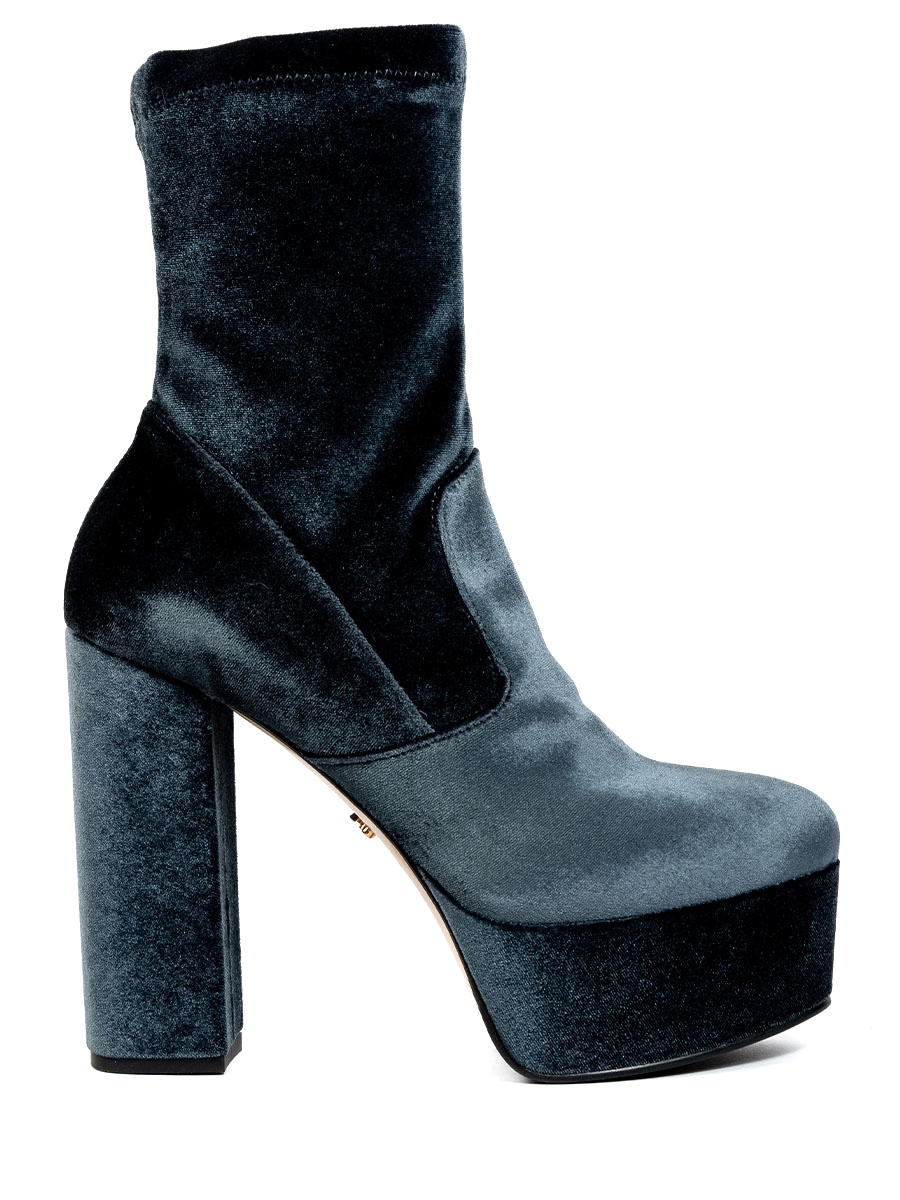 Ботильоны велюровые LE SILLA