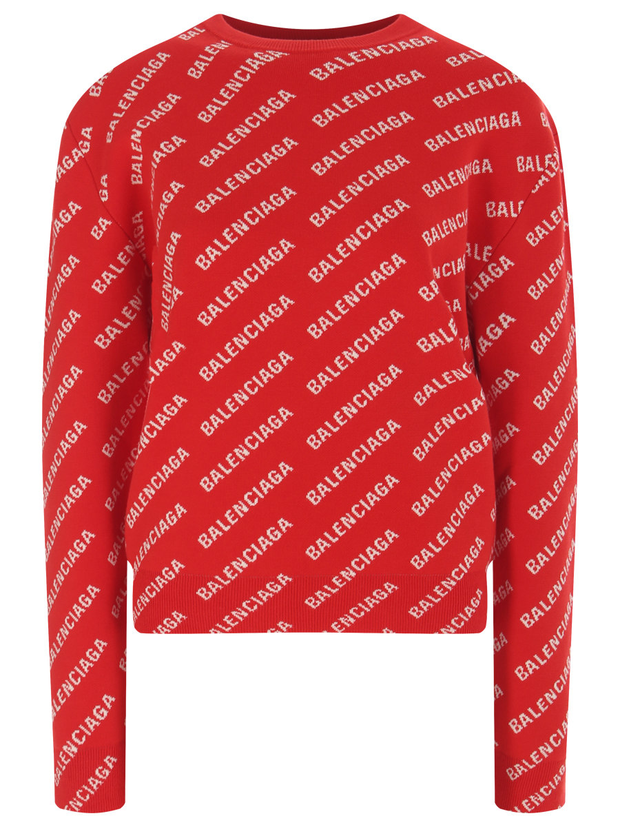 Джемпер с принтом BALENCIAGA