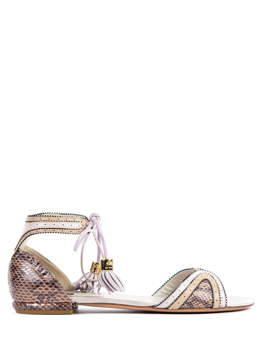Сандалии кожаные ETRO