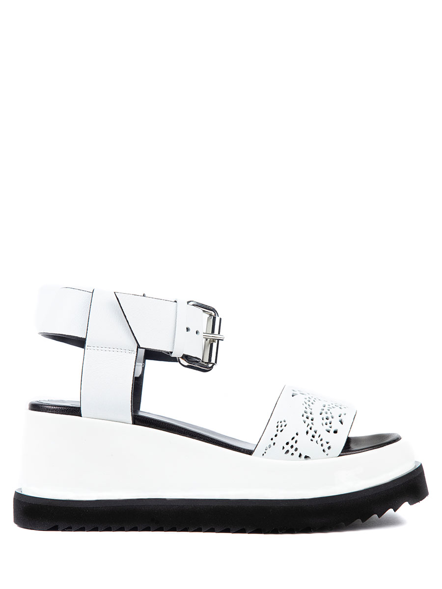 Сандалии кожаные ALEXANDER MCQUEEN