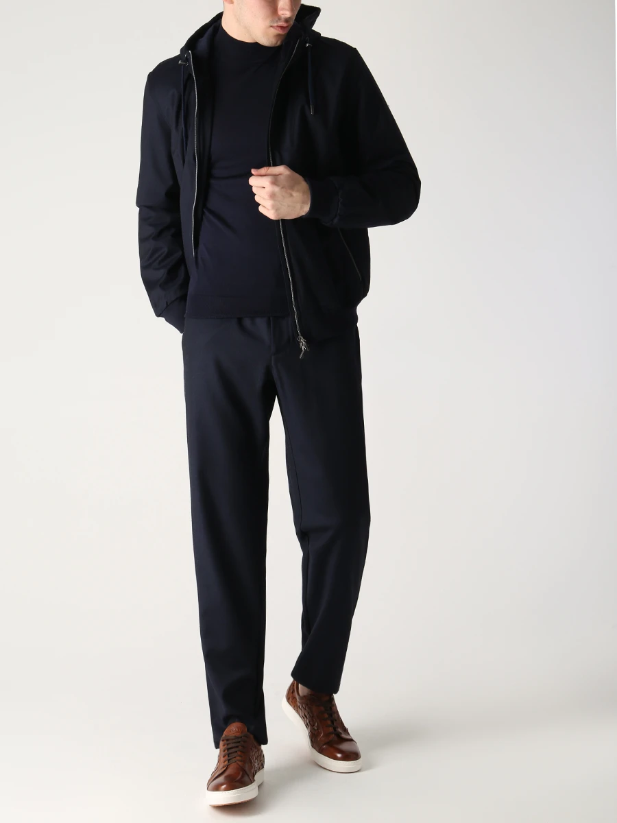 Костюм шерстяной CAPOBIANCO 13M185.FLMM/13M801.FL00 Синий  Фото 2