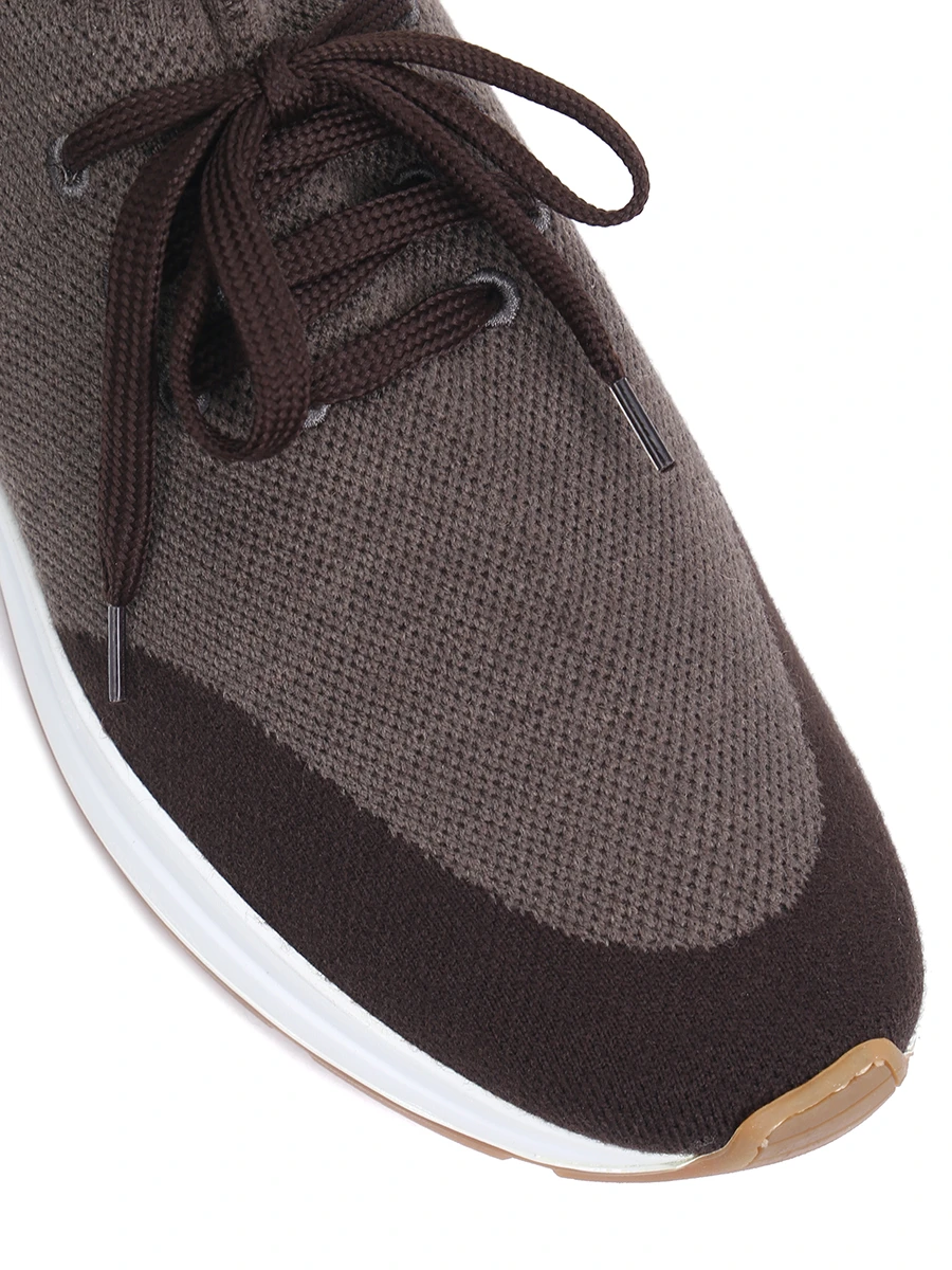 Кроссовки текстильные ALDO BRUE` ABS68P-81SF Коричневый  Фото 5