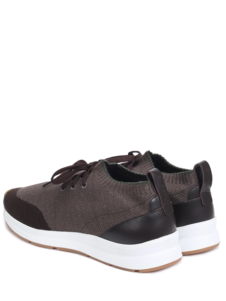 Кроссовки текстильные ALDO BRUE` ABS68P-81SF Коричневый  Фото 4