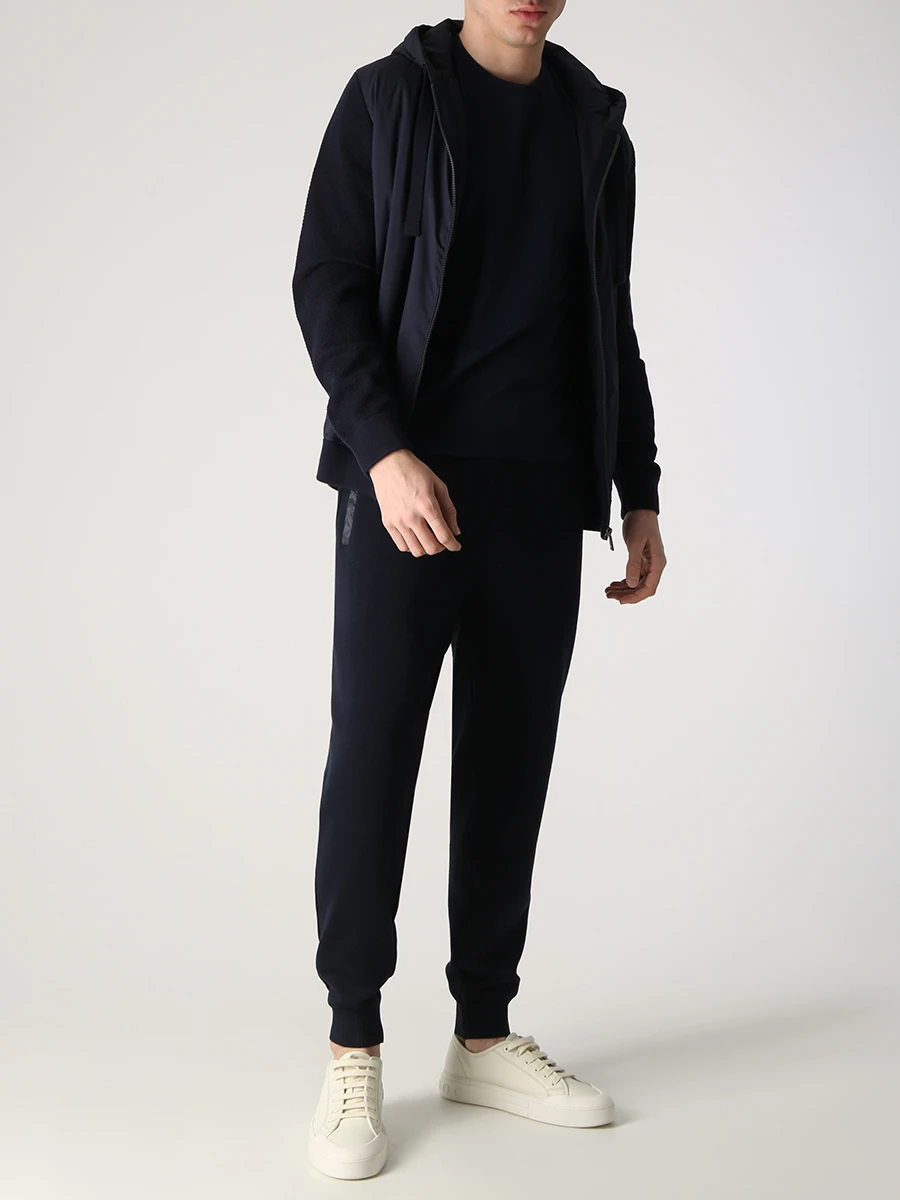 Футболка хлопковая ETRO U1Y020/9454/200 Темно- Синий  Фото 2