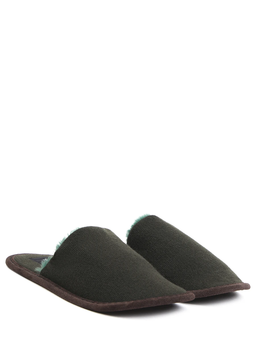 Тапочки кашемировые SVEVO S0102SA22 MP01/2 201606 Зеленый  Фото 2