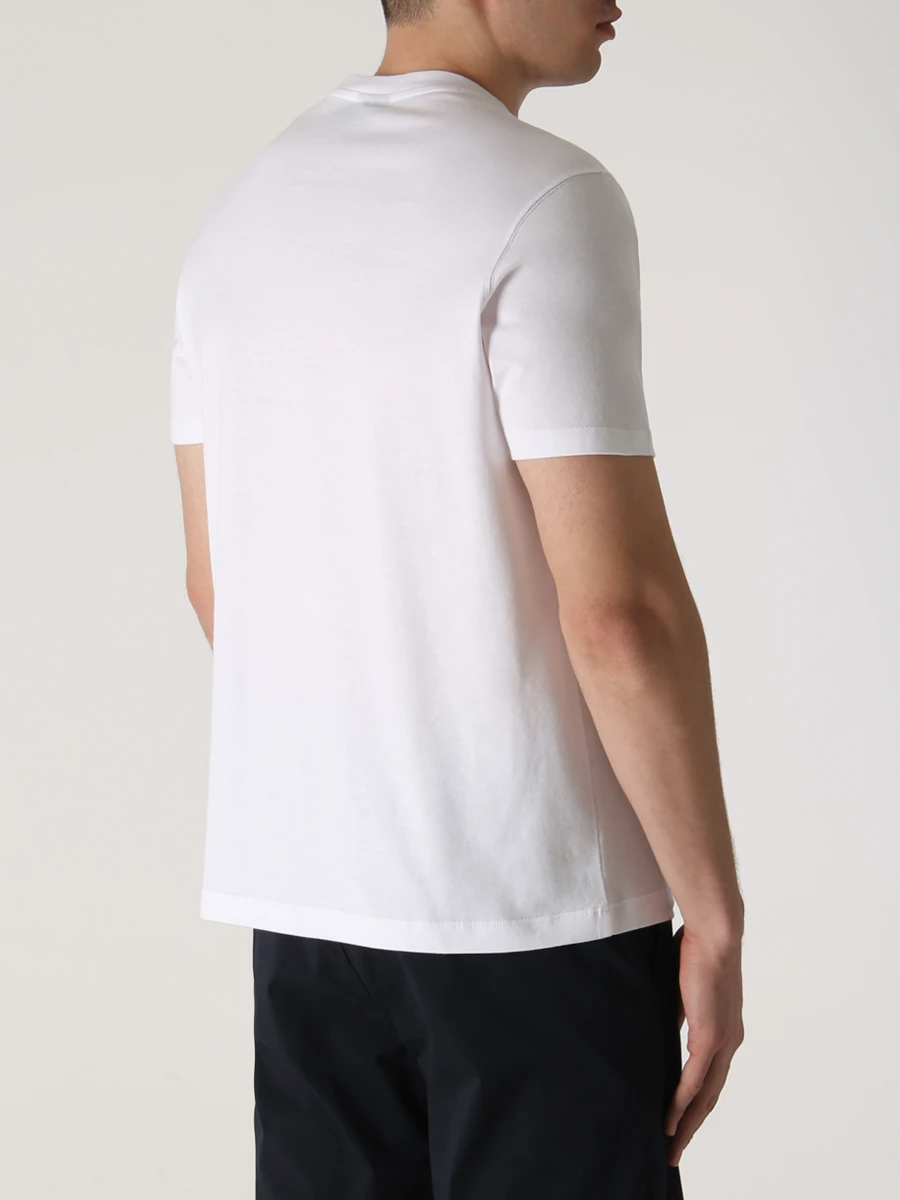 

Футболка хлопковая с принтом, Принт, 23421059/010