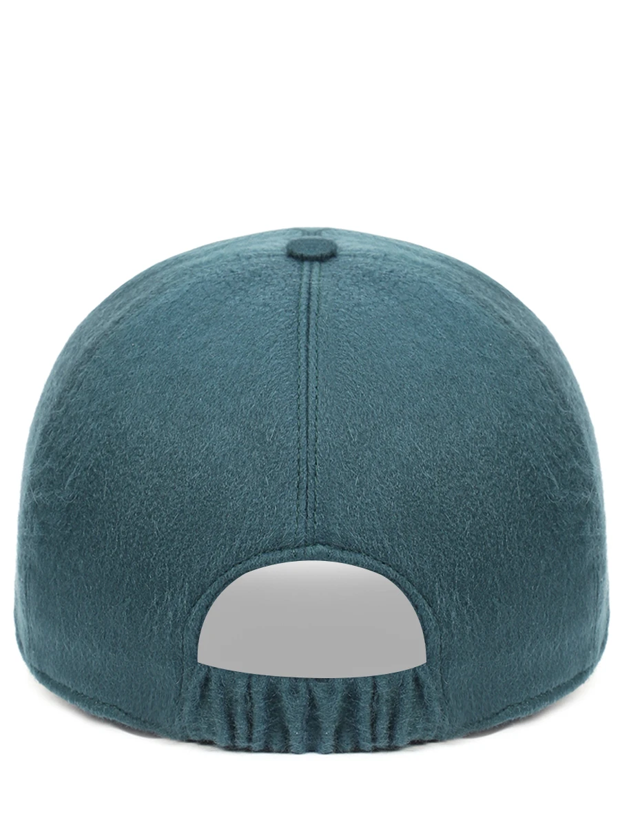 Бейсболка кашемировая KITON UCAPP06X0229B04007 Зеленый  Фото 2
