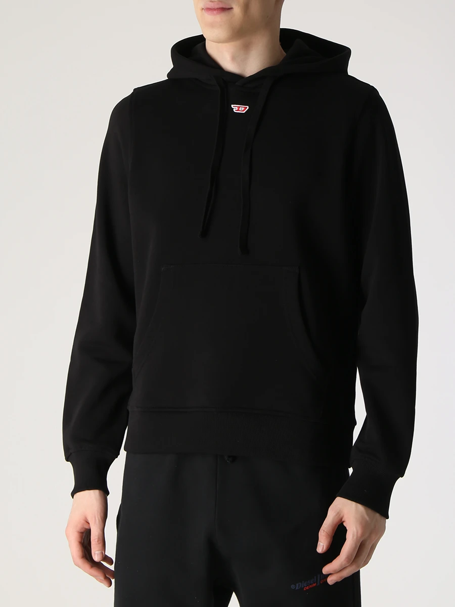 

Худи хлопковое, Черный, A05333-0GEAD-9XX