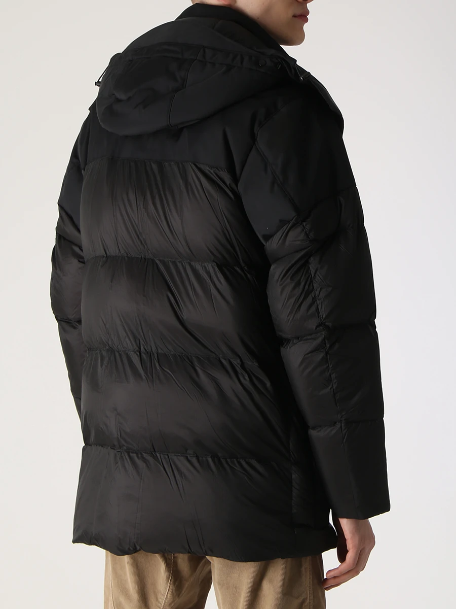 Пуховик стеганый CP COMPANY 13CMOW036A-006352M/999 Черный  Фото 3