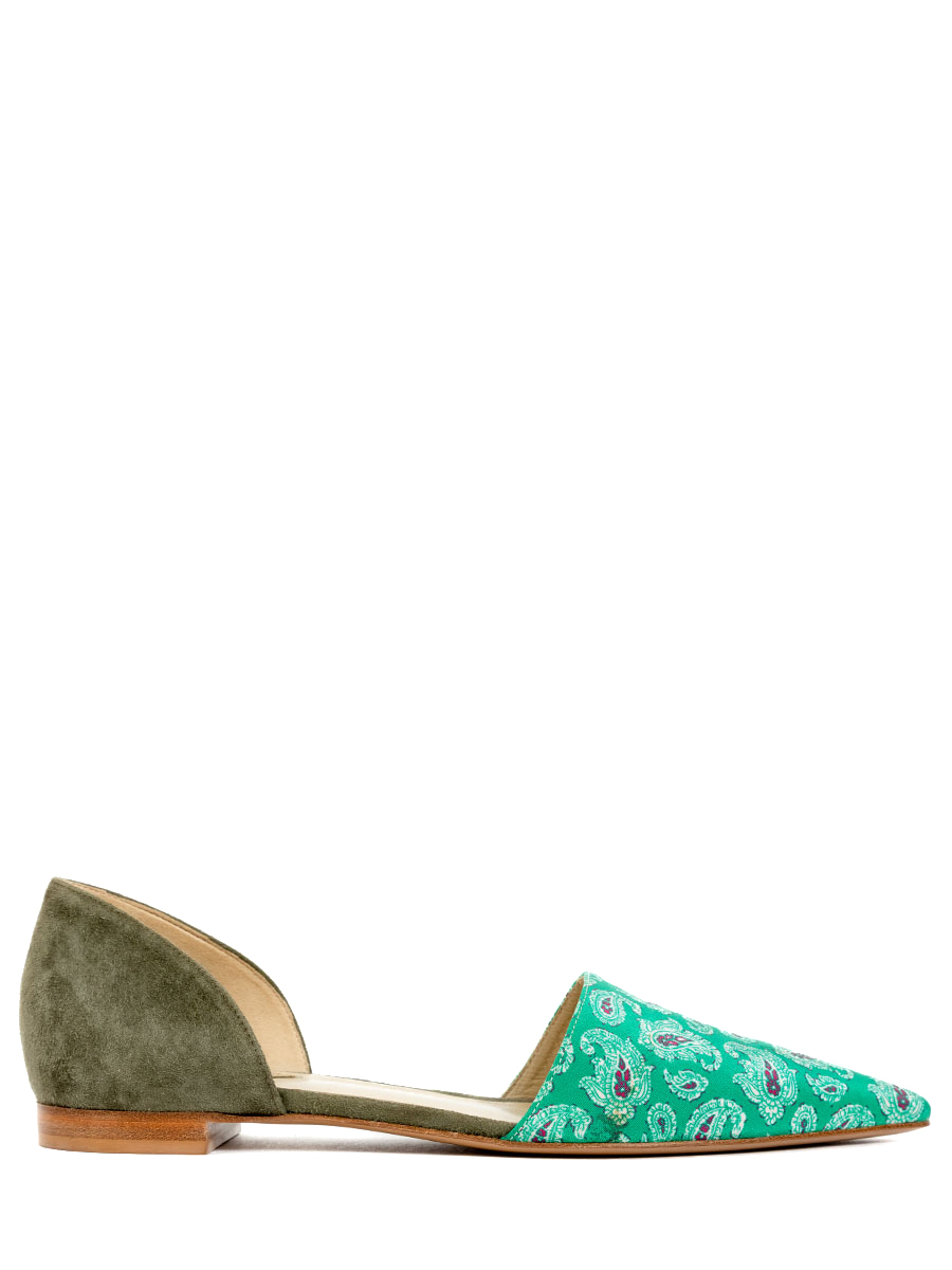 Балетки комбинированные ETRO