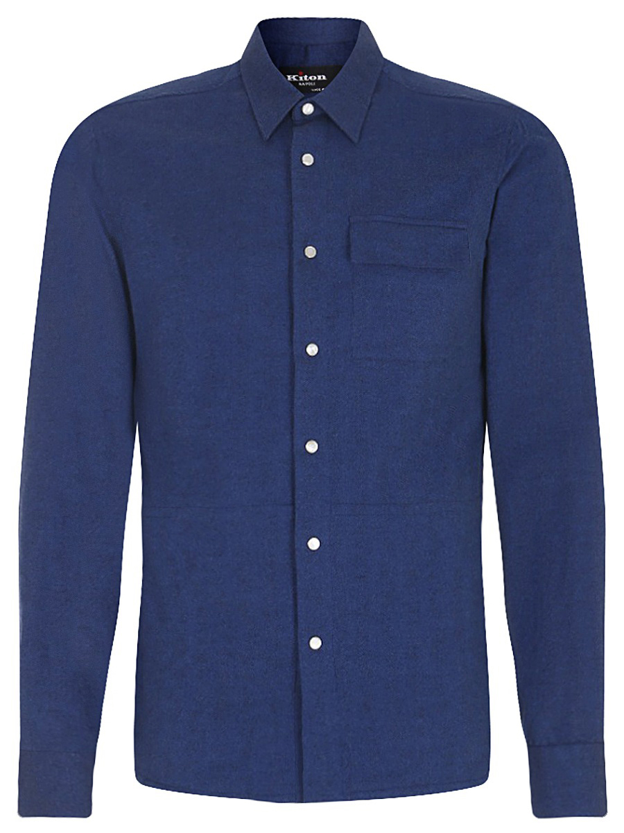 Рубашка Regular Fit хлопковая KITON