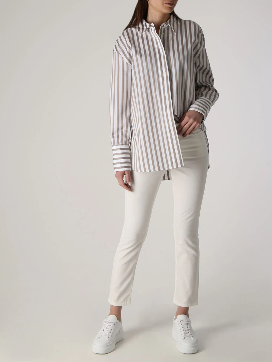 Джинсы вельветовые BOGNER 16027809/753 Белый  Фото 2