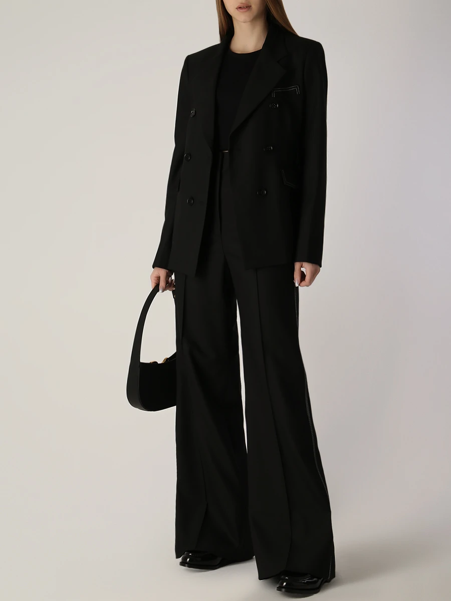 Футболка хлопковая DOROTHEE SCHUMACHER 02830 4 999 Черный  Фото 2