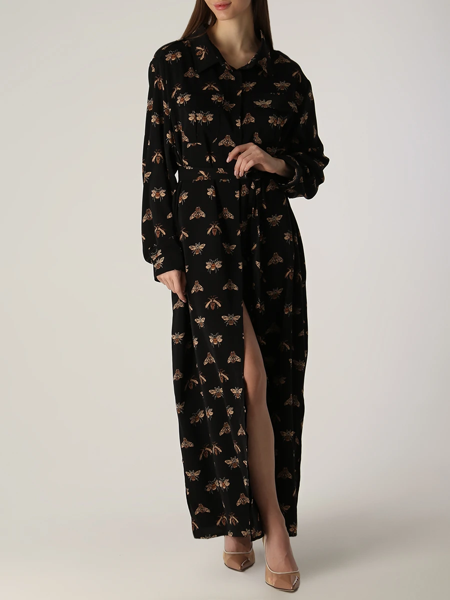 Платье из вискозы с принтом RACHELLFABRI Рэми, размер 48 - фото 2