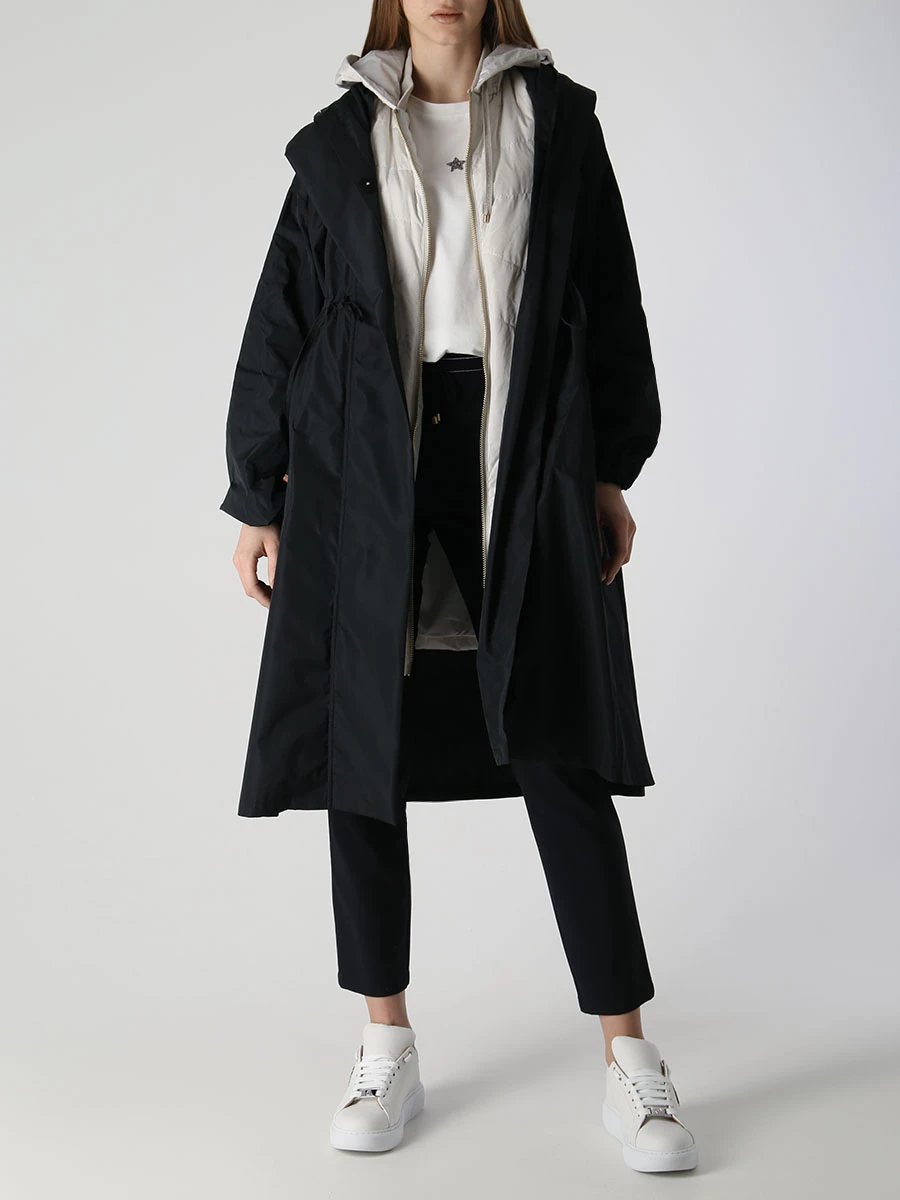 Брюки шерстяные LORENA ANTONIAZZI P2303PA80A/3180 598 Т- Синий  Фото 2