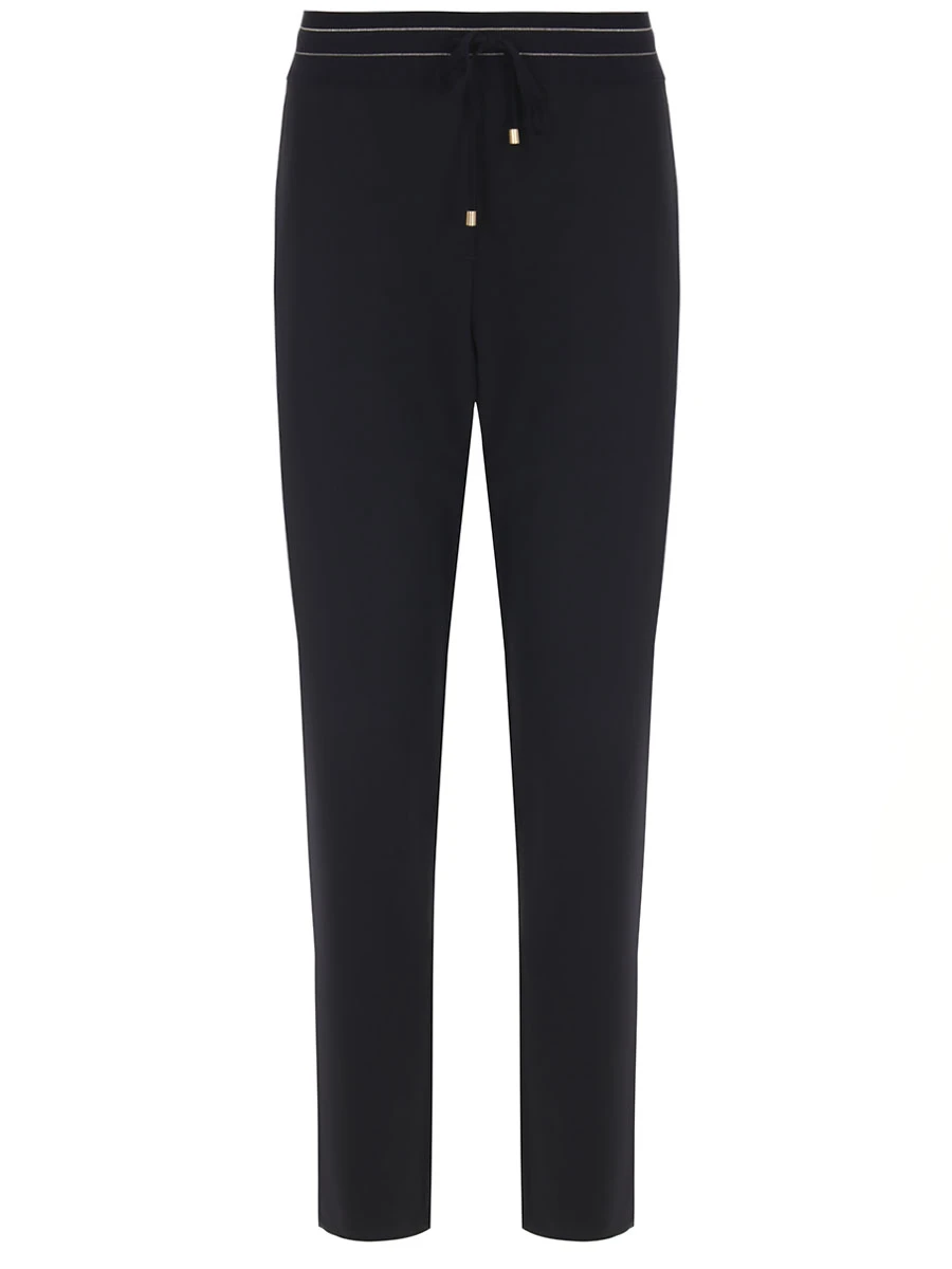 Брюки шерстяные LORENA ANTONIAZZI P2303PA80A/3180 598 Т- Синий 