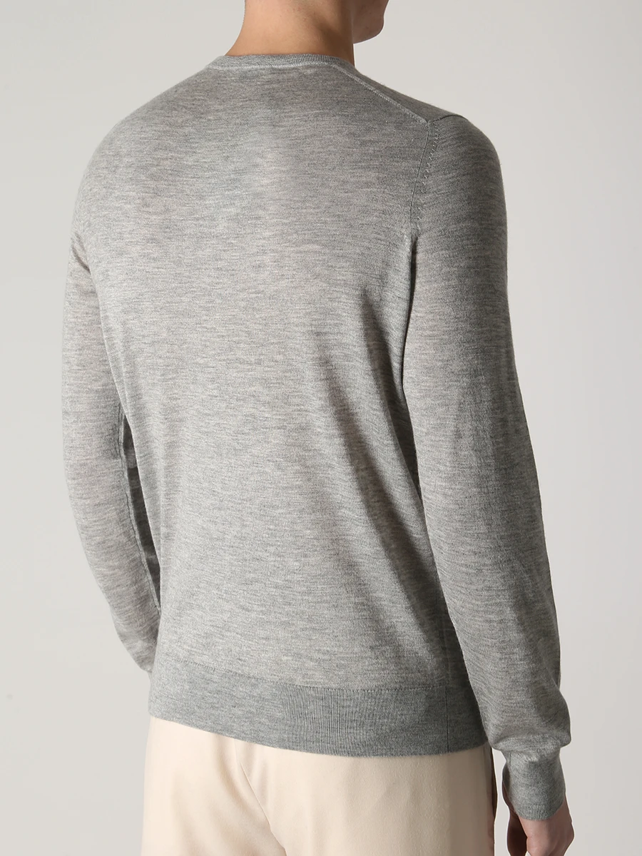 Джемпер из кашемира и шелка COLOMBO MA00057/-/A00669/11187 Серый  Фото 3