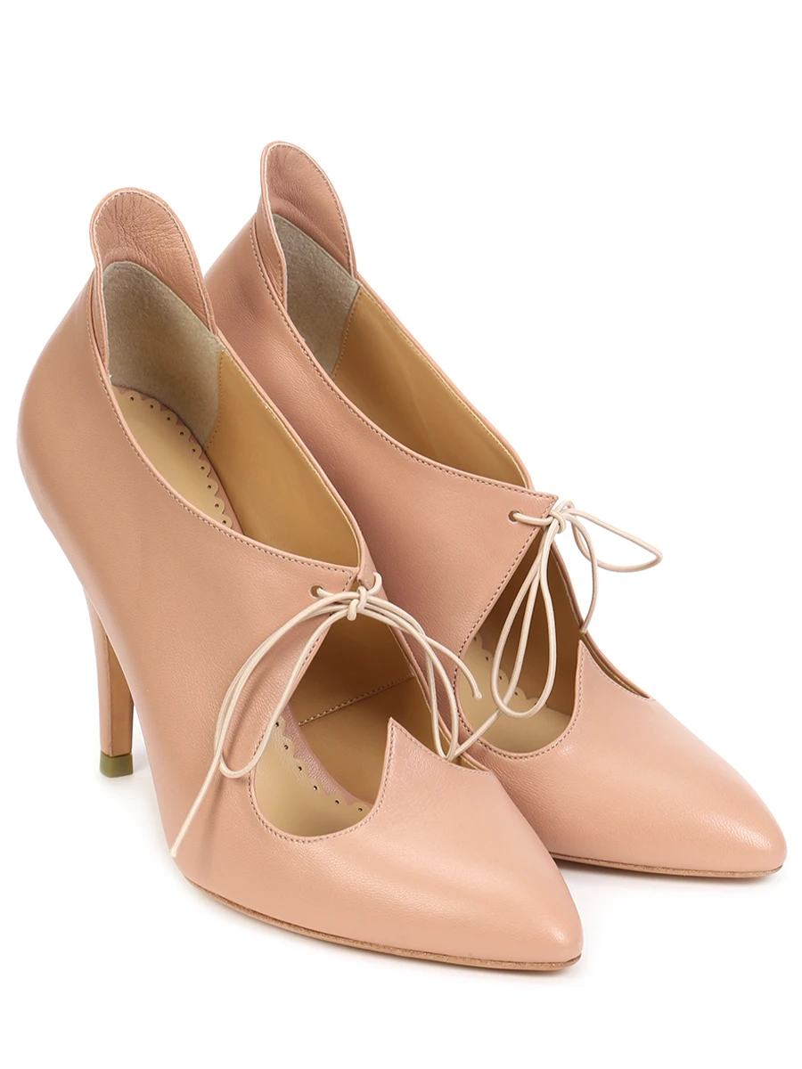 Туфли кожаные ULYANA SERGEENKO SCR003SS22C0020o22s Розовый  Фото 2