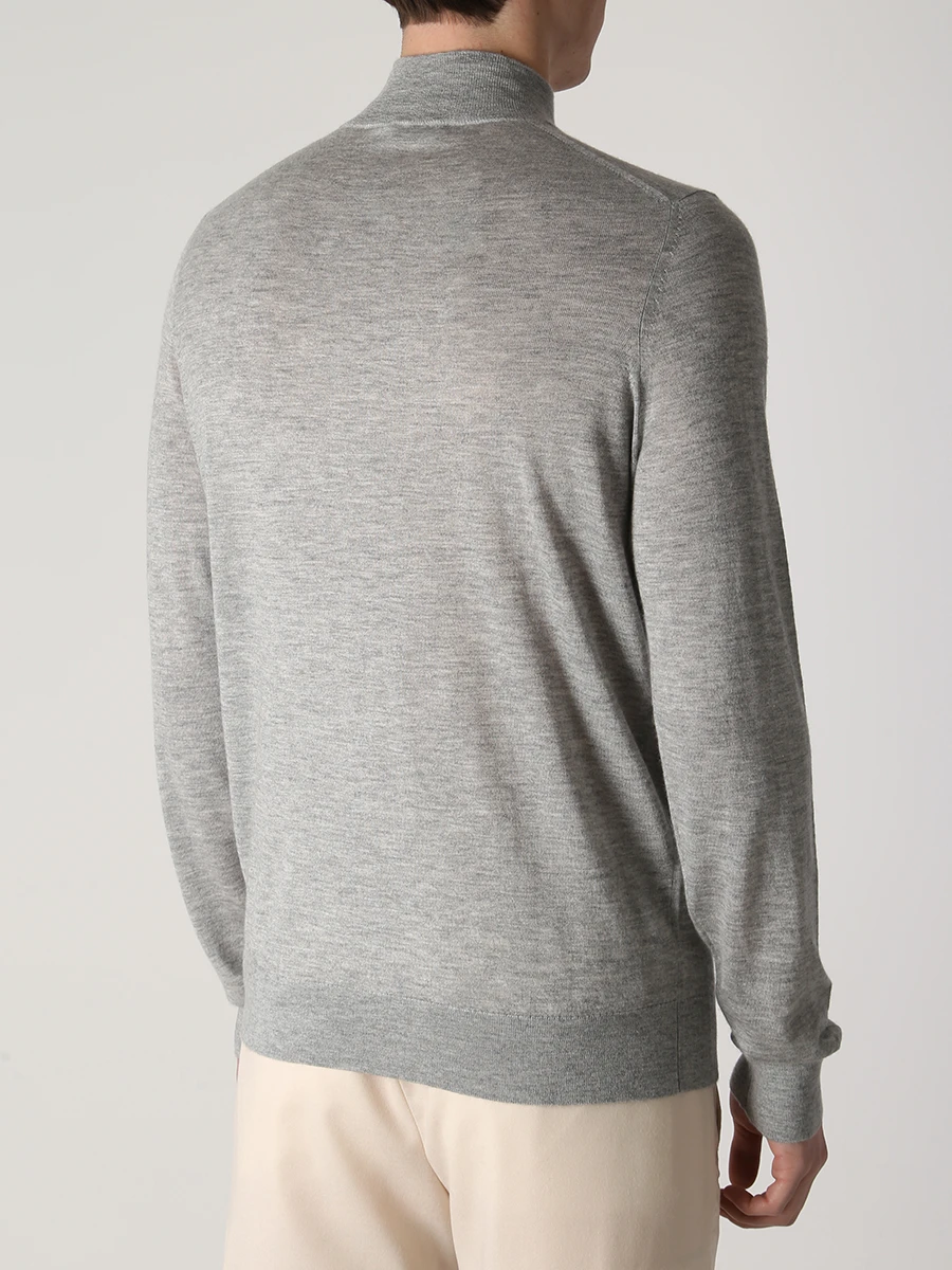 Джемпер из кашемира и шелка COLOMBO MA00060/-/A00669/11187 Серый  Фото 4