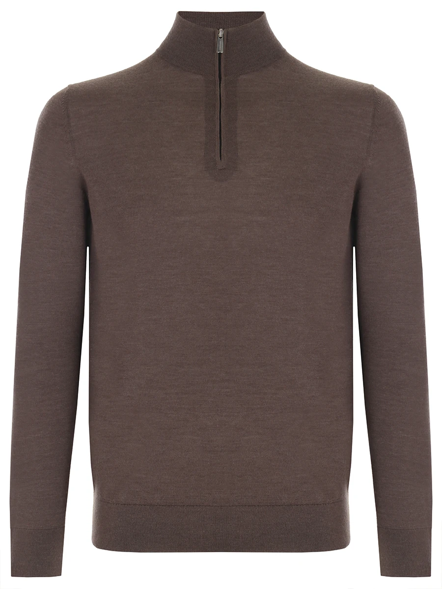 Джемпер из кашемира и шелка COLOMBO MA00060/-/A00669/85007 Коричневый  Фото 2