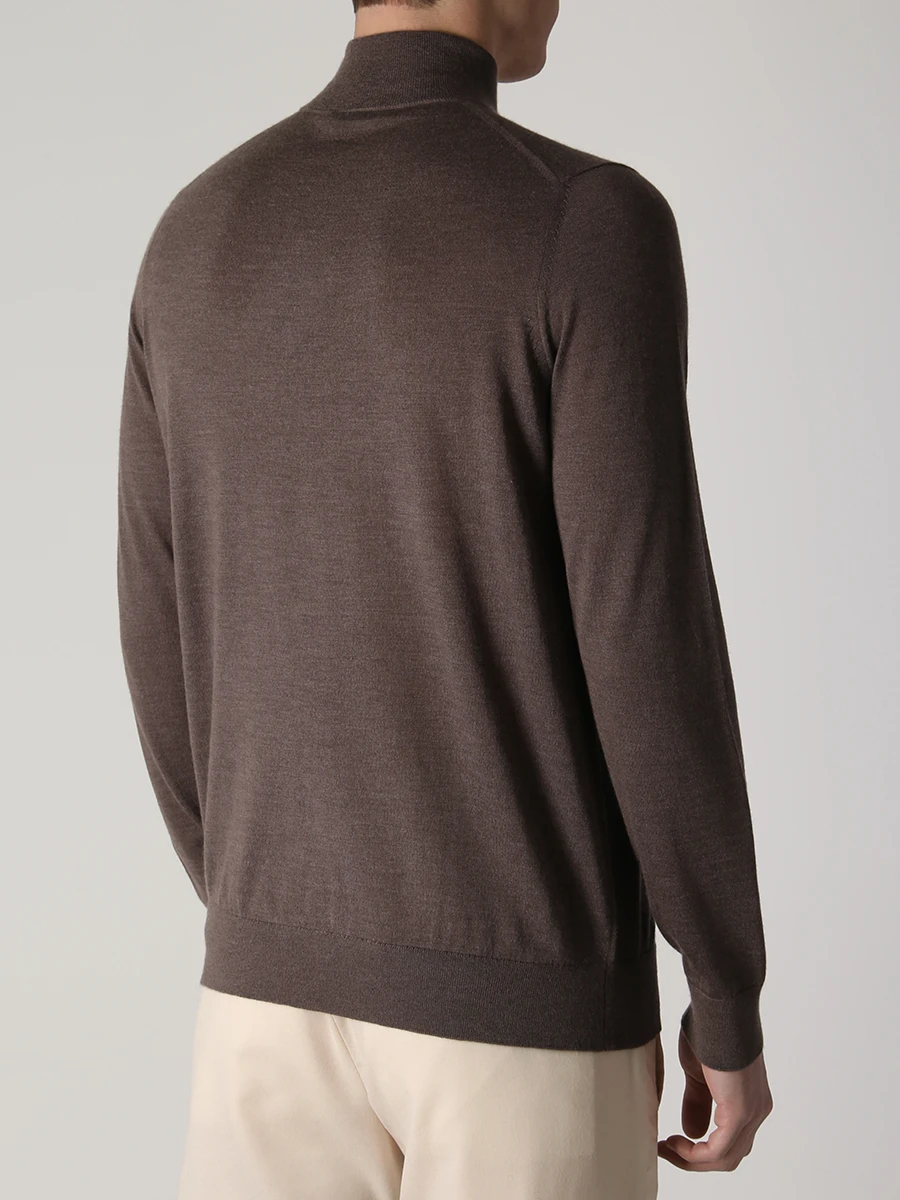 Джемпер из кашемира и шелка COLOMBO MA00060/-/A00669/85007 Коричневый  Фото 6