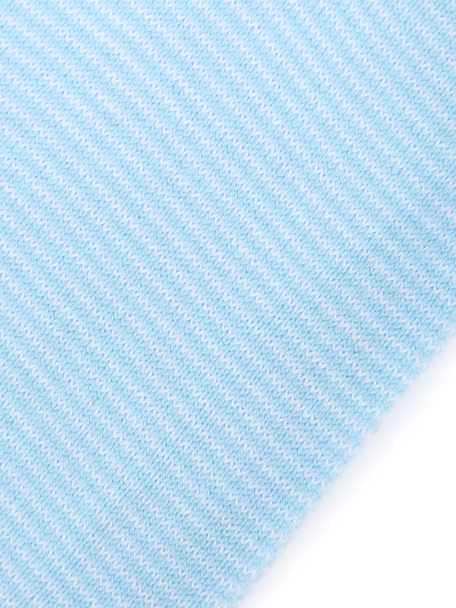 

Носки хлопковые, Голубой, NATHAN/2 Бело-