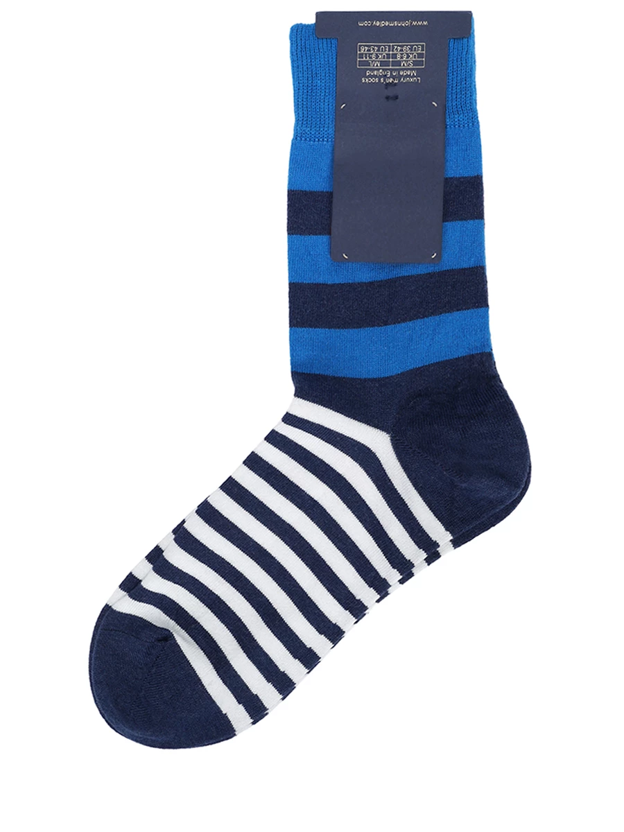 

Носки хлопковые, Полоска, GEARY/INDIGO/1 Сине-