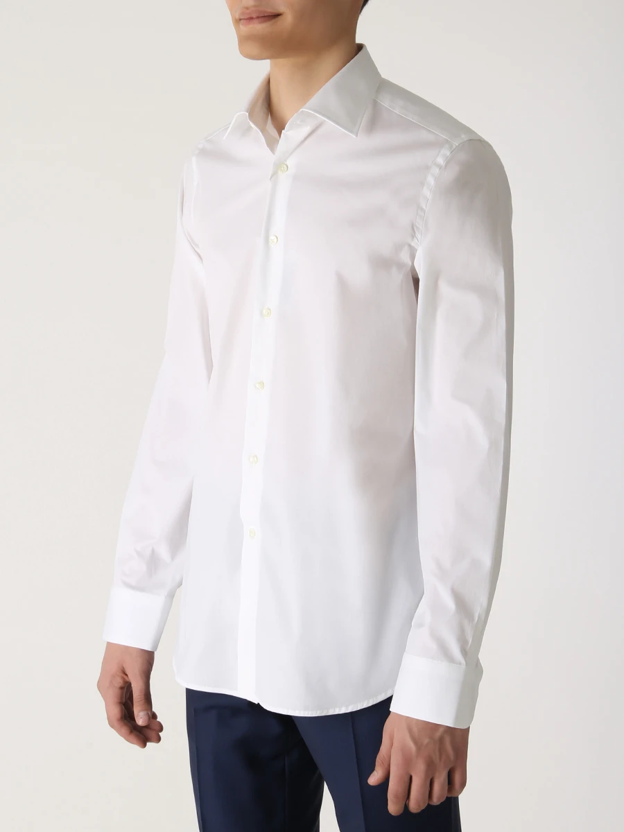 Рубашка Slim Fit хлопковая CANALI GD02832/001/X05/SF/L, размер 52 GD02832/001/X05/SF/L - фото 4