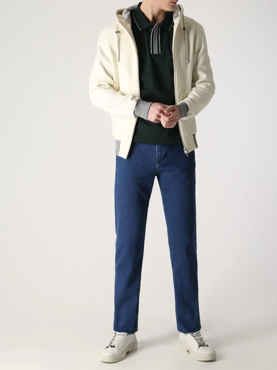 

Джинсы Slim Fit хлопковые, Синий, 50484243/435