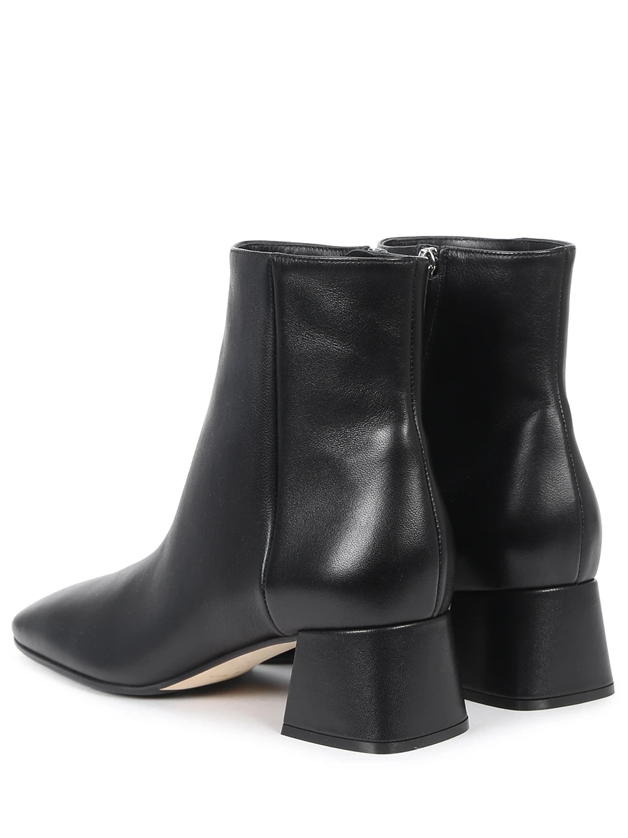 Ботильоны кожаные SR Alicia SERGIO ROSSI A91220-MNAN07-1000-310 Черный  Фото 4