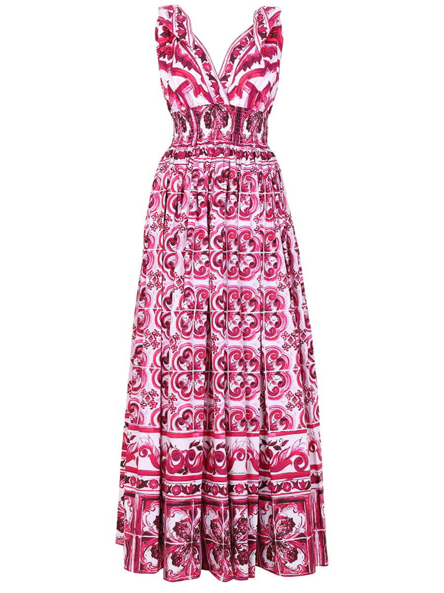 Платье хлопковое DOLCE & GABBANA