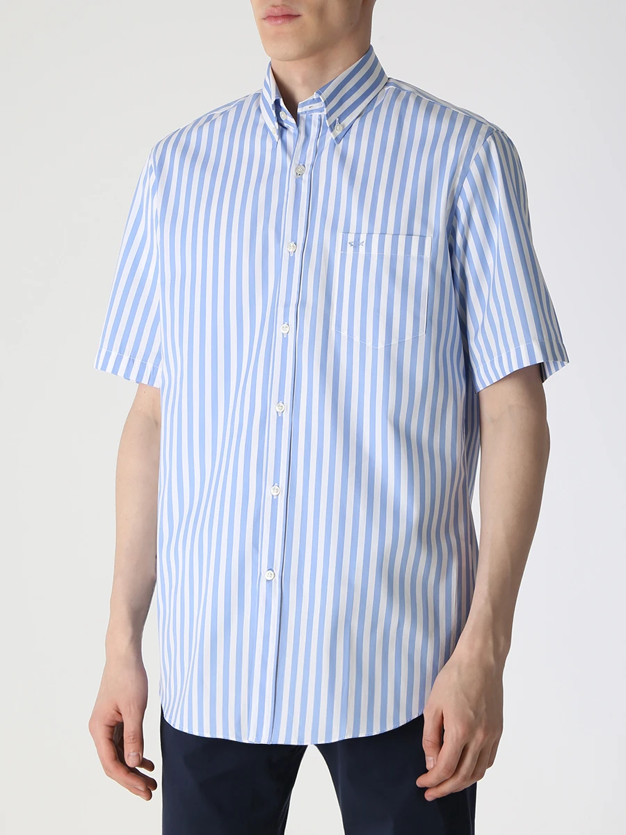 Рубашка Regular Fit хлопковая PAUL & SHARK 23413013/001, размер 58 23413013/001 - фото 4