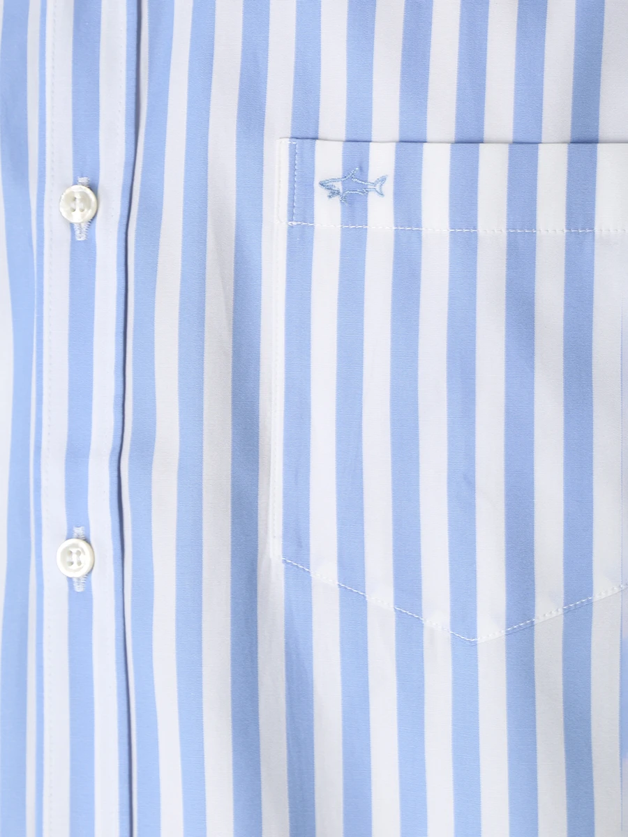 Рубашка Regular Fit хлопковая PAUL & SHARK 23413013/001, размер 58 23413013/001 - фото 5