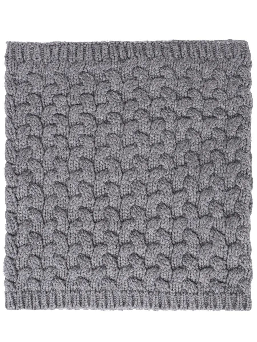 Шарф-хомут кашемировый MALO xtw12/33 Серый 