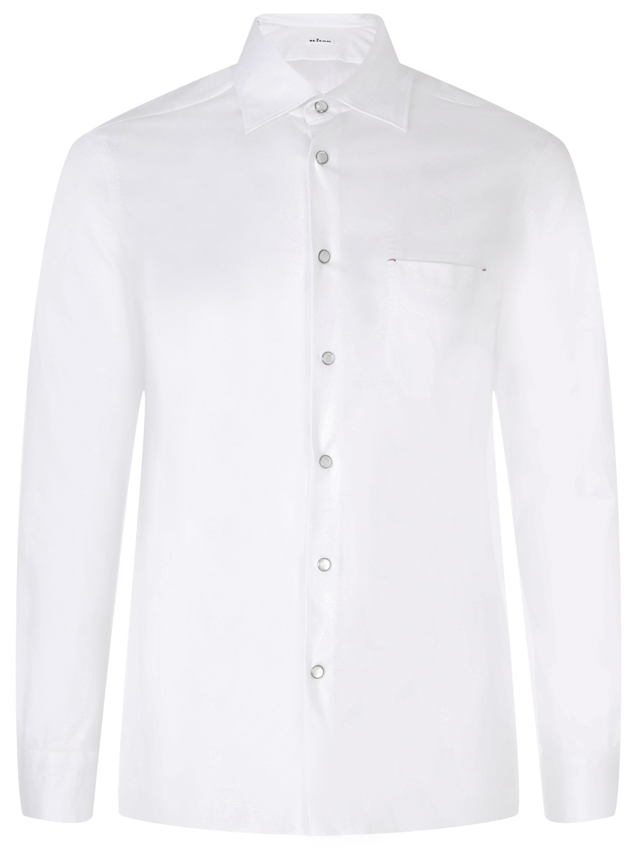 Рубашка Slim Fit хлопковая KITON